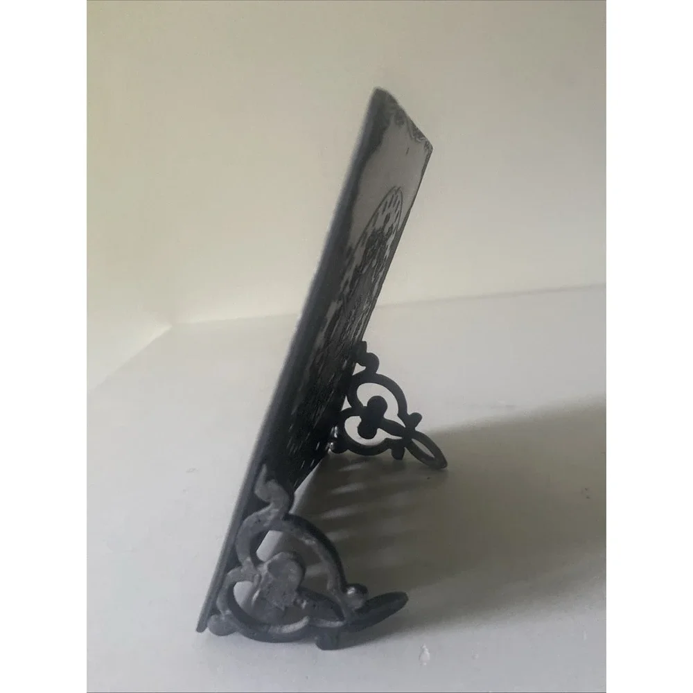 Vintage Perpetual Calendar Germany Block Zinn Pewter Sun Design collectible